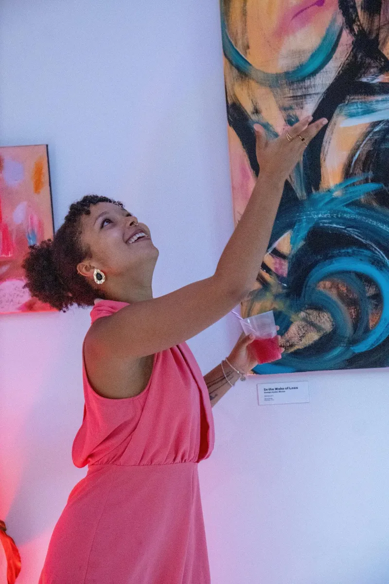 Zemuja im Atelier